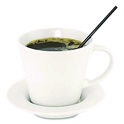Berkley Square Wrapped Polypropylene Stirrers, 7.75", Black, 500/Box (BEP89378)