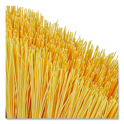 Carlisle Duo-Sweep Unflagged Heavy Duty Angle Broom, 55", Black/Yellow (4688500)
