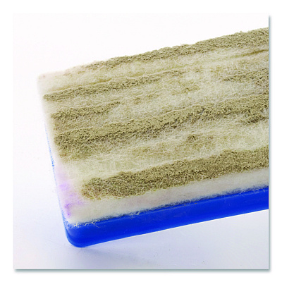 Whiteboard and Chalkboard Eraser, 5" x 2" x 1", White (6005)