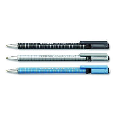 Staedtler Mechanical Pencils, 0.7 mm, HB (#2), Black Lead, Pearl Barrel, 10/Box (7742780A6)