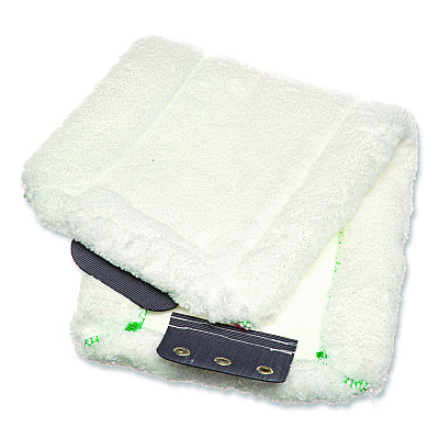 Unger SmartColor Microfiber Spill Mop, 16", White (MA450)