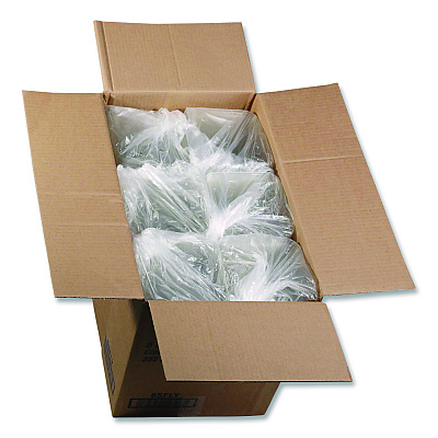 Pactiv Evergreen EarthChoice Recycled PET Container Lid, for 6" Square RPET Containers, 6.25 x 0.39 x 6.25, Clear, Plastic, 360/Carton (6SFLY)