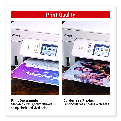 Canon MegaTank PIXMA G3290 All-in-One Wireless Inkjet Printer,  Copy/Print/Scan (6706C022)