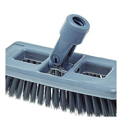 Unger SmartColor Swivel Brush, 8" Wide, PET Bristles (SB20GEA)