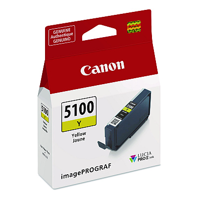 Canon 6955C002 (PFI-5100) Lucia PRO II Ink, Yellow