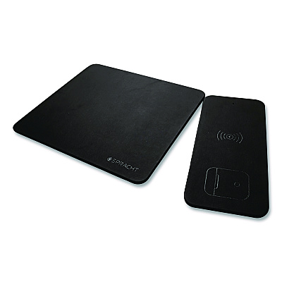 Spracht MagPad Charger and Mouse Pad, Black (MGPBK)