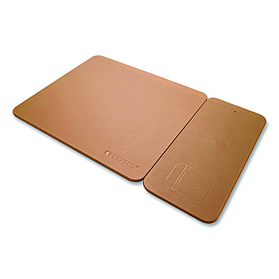 Spracht MagPad Charger and Mouse Pad, Brown (MGPBN)