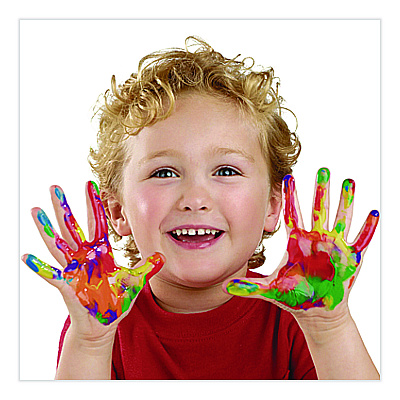 Cra-Z-Art Washable Kids' Paint Set, with Artist Brush, 12 Assorted Colors/Pack (1062824)