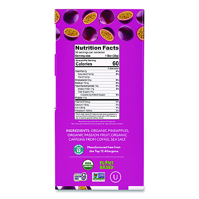 Thats it Organic Energy Bars, Tropical Passion Blend, 0.7 oz Bar, 36/Box (22002519)