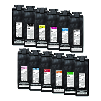 Epson T51N420 (T51N) UltraChrome GS3 Eco-Solvent Ink, 800 mL, Yellow