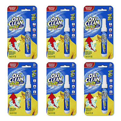 OxiClean On-the-Go Pen Stain Remover, Bonus Size, 22 mL, 6/Pack (8057523564CT)