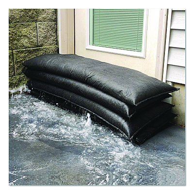 Quick Dam Outdoor Grab and Go Bucket Kit, (1) Bucket, (5) Jumbo Flood Bags (QDGG12485)