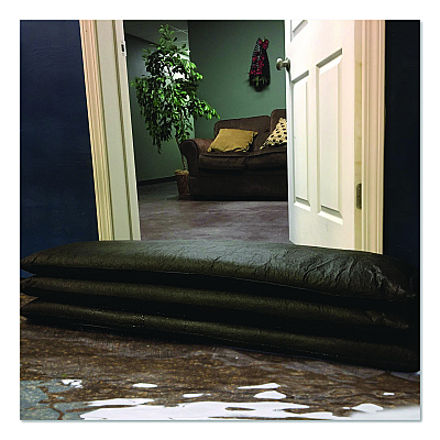 Quick Dam Outdoor Grab and Go Bucket Kit, (1) Bucket, (5) Jumbo Flood Bags (QDGG12485)