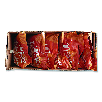Chex Mix Snacks, Cheddar, 4.5 oz Bag, 8/Carton (SN21553)