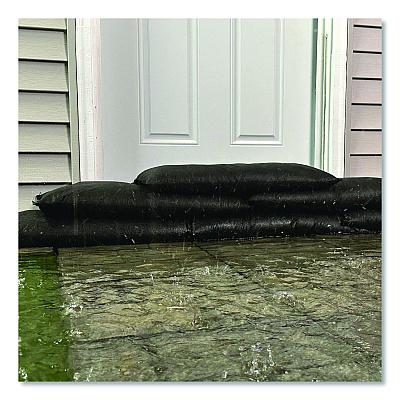 Quick Dam Flood Bags, 12" x 24" x 3.5", 10/Pack (QD122410)