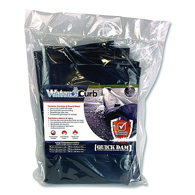 Quick Dam Water Curbs, 6.5" x 10 ft x 6.5" (QDWC610)