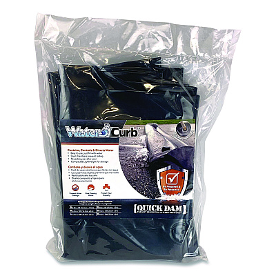 Quick Dam Water Curbs, 10" x 5 ft x 10" (QDWC105)