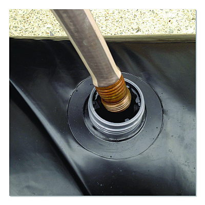 Quick Dam Water Curbs, 10" x 10 ft x 10" (QDWC1010)
