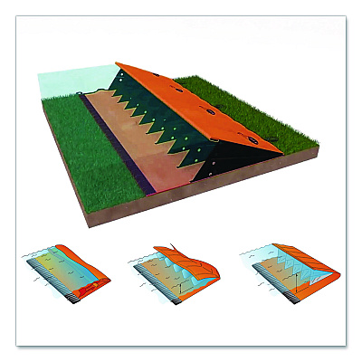 Quick Dam Water Force, 24" x 30 ft x 6" (QDWGWL0630)