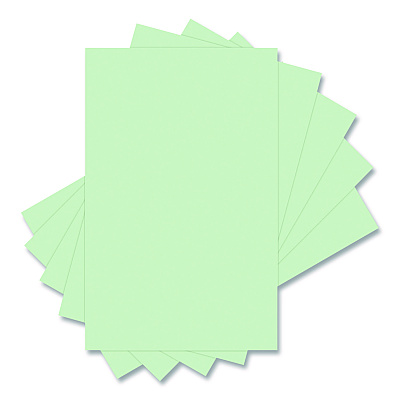 Lettermark Colors 30% Recycled Colored Paper, 20 lb Bond Weight, 8.5 x 14, Green, 500/Ream (94306RM)