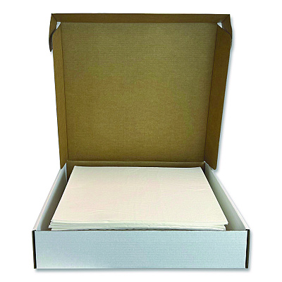 Quick Dam Mighty Mat Heavy Absorbent Pads, Stay Put Backing, 3.6 gal, 16" x 18", 20/Box (PUCH20SP)