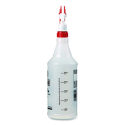 Rust-Oleum Empty Trigger Sprayer, 32 oz, Clear, 12/Carton (394872)