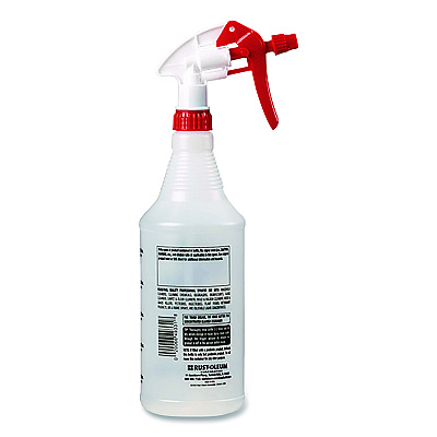 Rust-Oleum Empty Trigger Sprayer, 32 oz, Clear, 12/Carton (394872)