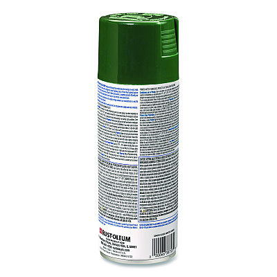 Rust-Oleum Painter's Touch 2X Ultra Cover Spray Paint, Gloss Hunter Green, 12 oz Aerosol Can, 6/Carton (334034)