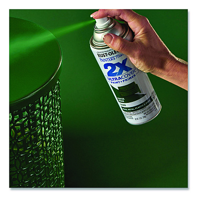 Rust-Oleum Painter's Touch 2X Ultra Cover Spray Paint, Gloss Hunter Green, 12 oz Aerosol Can (334034EA)