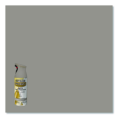 Rust-Oleum Universal Premium Spray Paint, Matte Greige, 12 oz Aerosol Can (376724EA)