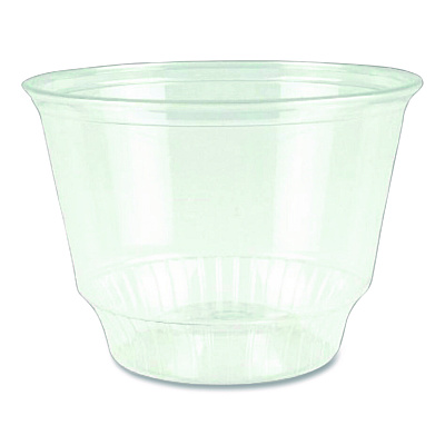 Plastifar Plastic Cold Cups, Sundae, 8 oz, Clear, 1,000/Carton (18439)