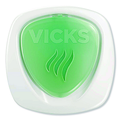 Vicks Waterless Tabletop Vaporizer Plus,1.9 x 5.3 x 7.5, White/Mint Green (V1800BXNV2)