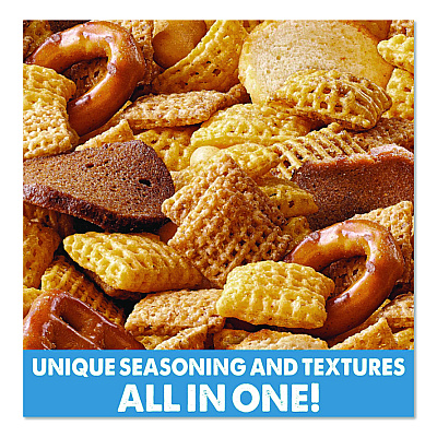 Chex Mix Snack Mix Savory Traditional, 4.5 oz Bag, 8/Box (SN21494)