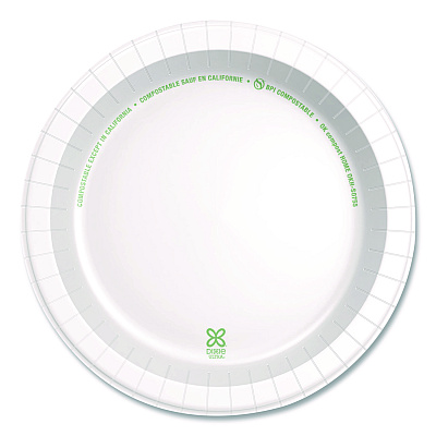 Dixie Ultra Heavy-Weight Paper Plates, 8.5" dia, 125/Pack, 4 Packs/Carton (SXP9W)