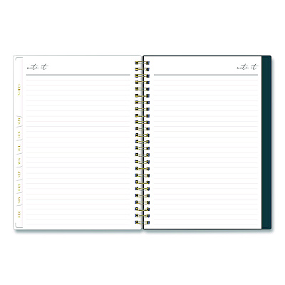Blue Sky Life Note-It Dania Weekly/Monthly Planner, Floral Artwork, 8.63 x 5.88, Teal/Pink/Blue Cover, 12-Month (Jan to Dec): 2026 (139478)