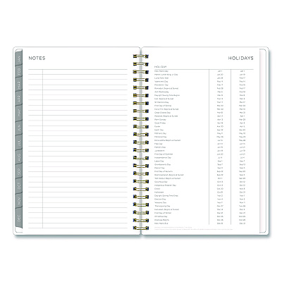 Blue Sky Mimosa Weekly/Monthly Planner, 8 x 5, Lemon Artwork, Yellow/Green/White Cover, 12-Month (Jan to Dec): 2026 (149061)