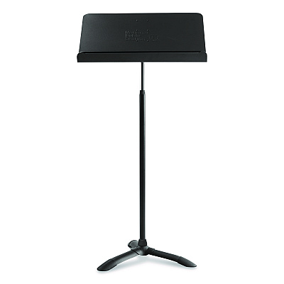 NPS Melody Music Stand, 20.5" Wide, 24" to 46" Shelf Height, Black (82MS)