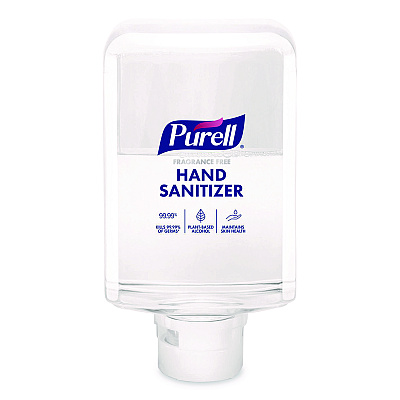 PURELL Advanced Hand Sanitizer Fragrance Free Foam, 800 mL Refill, 2/Carton (835102CV)