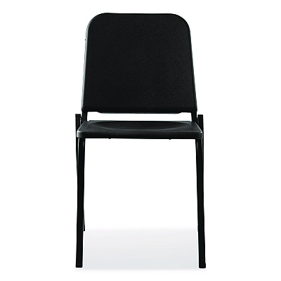 NPS 8200 Series Melody Music Chair, Supports Up to 300 lbs, 17.5" Seat Height, Black Seat, Black Back, Black Base, 2/Pack (82102)