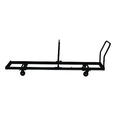 NPS Folding Chair Dolly For Vertical Storage, Metal, 1,100 lb Capacity, 19.25" x 81" x 38.5", Brown (DY35)