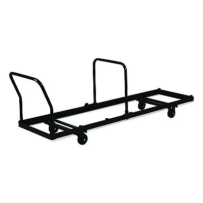 NPS Folding Chair Dolly For Vertical Storage, Metal, 1,100 lb Capacity, 19.25" x 81" x 38.5", Brown (DY35)