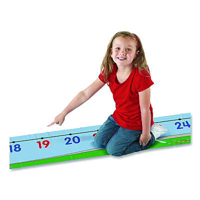 Learning Resources 0-30 Number Line Floor Mat, Grades K to 5 (LER0935)