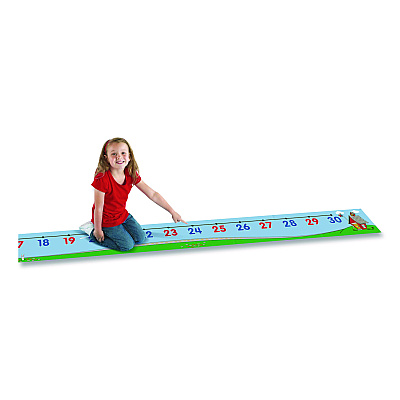 Learning Resources 0-30 Number Line Floor Mat, Grades K to 5 (LER0935)