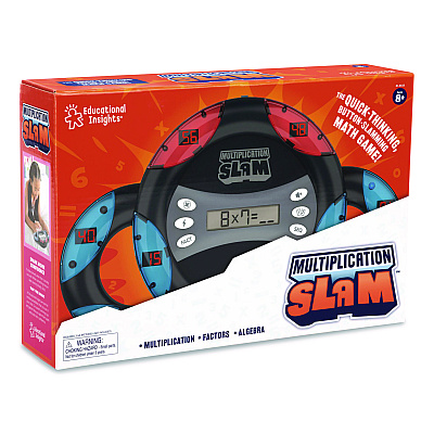 Educational Insights Multiplication Slam, Five Games Modes, Two Subjects: Multiplication and Division, Grades 3 to 7 (8433)