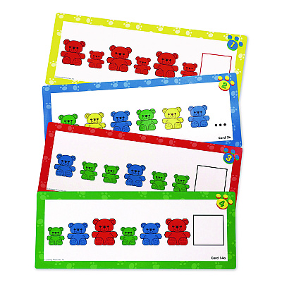 Learning Resources Three Bear Family Sorting Activity Set, Pre-K to K, 133 Pieces (LER0757)