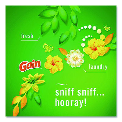 Febreze AIR, Gain Original, 8.8 oz Aerosol Spray, 2/Pack, 3 Packs/Carton (17346)