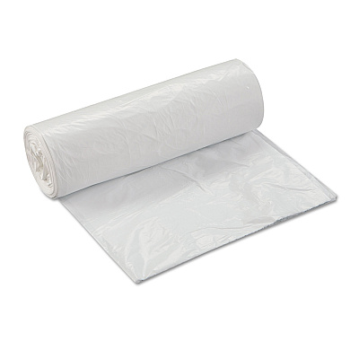 Inteplast Group Low-Density Commercial Can Liners, 30 gal, 0.7 mil, 30" x 36", White, Interleaved Roll, 25 Bags/Roll, 8 Rolls/Carton (IBSSL3036XHW2)