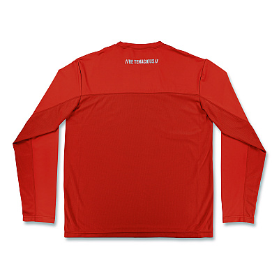 ergodyne Chill-Its 6689 Cooling Long Sleeve Sun Shirt with UV Protection, Large, Orange (12179)