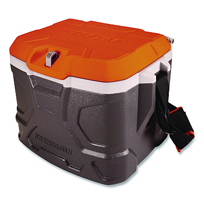 ergodyne Chill-Its 6671 Heat Stress Prevention Kit, 2 Towels, Vest, 17 qt Cooler (12339)