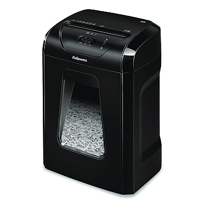 Fellowes Powershred 12C Cross-Cut Personal Shredder, 12 Manual Sheet Capacity (24343401)